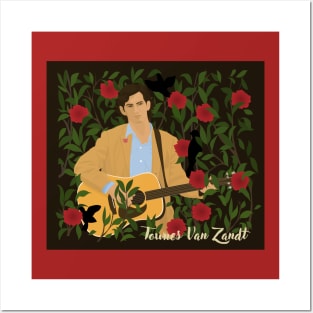 Townes Van Zandt Posters and Art